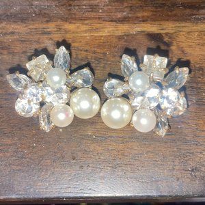 J. Crew Studded and Pearl Earrings